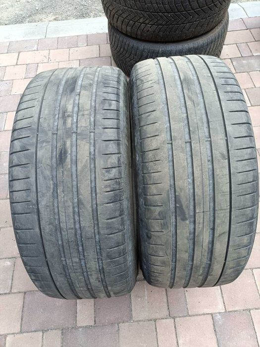 255/40 R21 Pirelli Pzero, 2 шт, 2022 р, Мексика, 4 мм