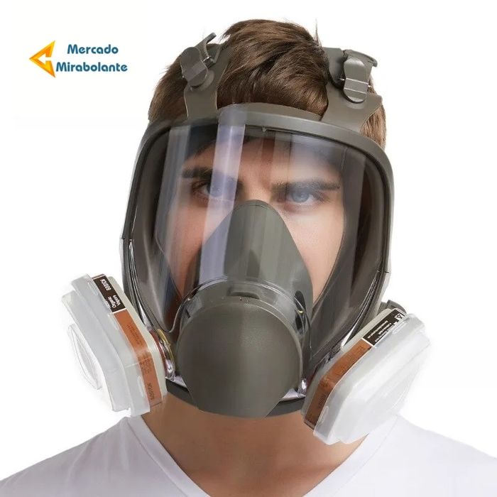 Máscara de protecção de gás industrial