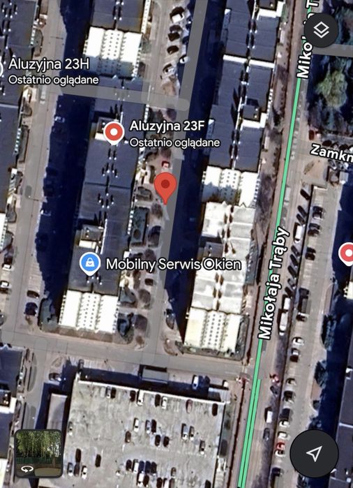 REZERWACJA - Miejsce postojowe naziemne przy ul. Aluzyjna