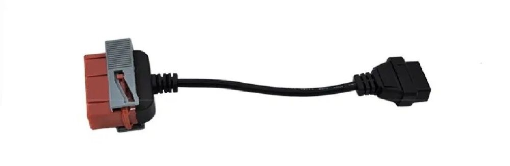 Kit de 8 cabos para Ligeiros e Pesados OBD II c/cabos IVECO 38 Pinos