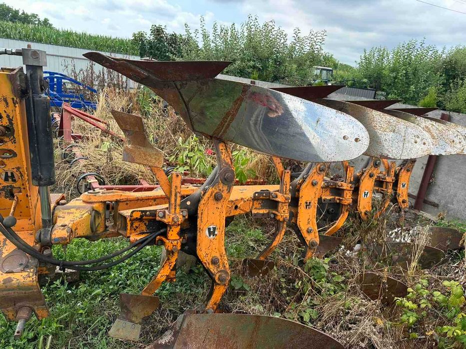 Плуг оборотний KUHN HUARD 4+1, п'ятикорпусний, обертовий, ПЕРЕДПЛУЖНИКИ, 2014