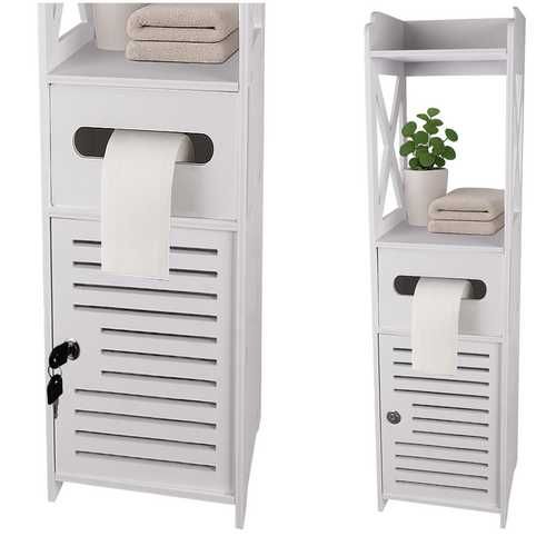 Полка на ключ,этажерка полка пенал для туалета,ванной комнаты