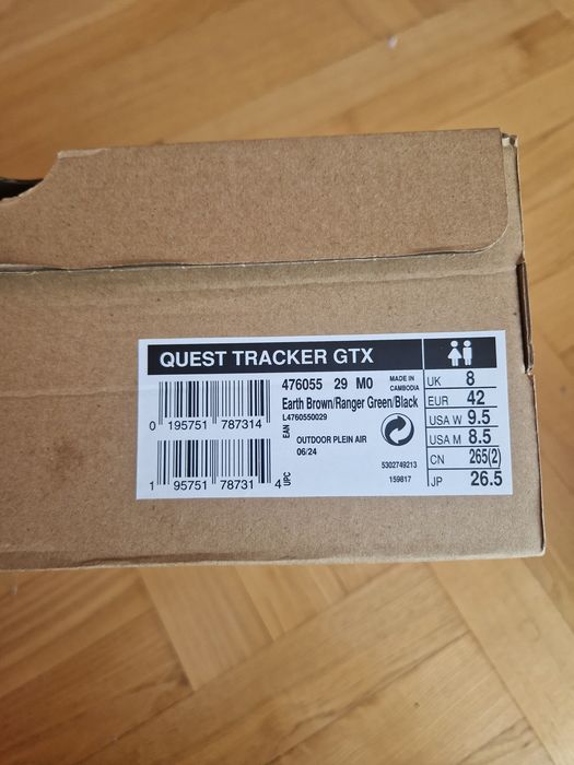 Buty Salomon Quest Tracker GTX roz.  43,3