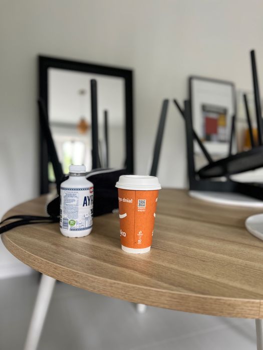 Stół jadalniany okrągły (120 cm średnicy) REZERWACJA