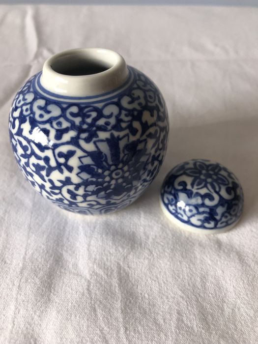 Pequenino  pote de ceramica chinesa antigo