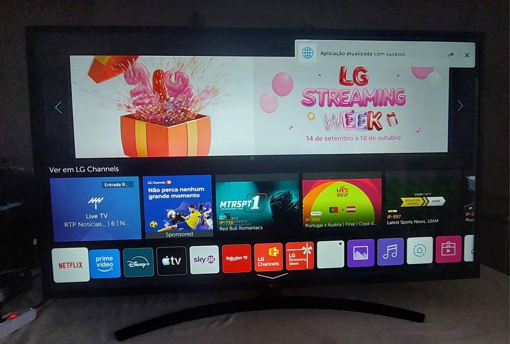 Smart-tv  Lg 55" tecnologia  4k ultra HD Nano Cell
