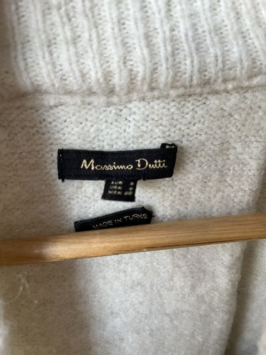Молочний светр massimo dutti