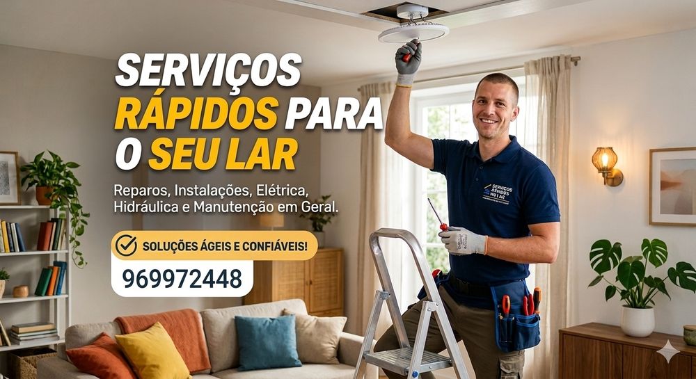 Pequenos serviços eletricidade e eletrodomésticos