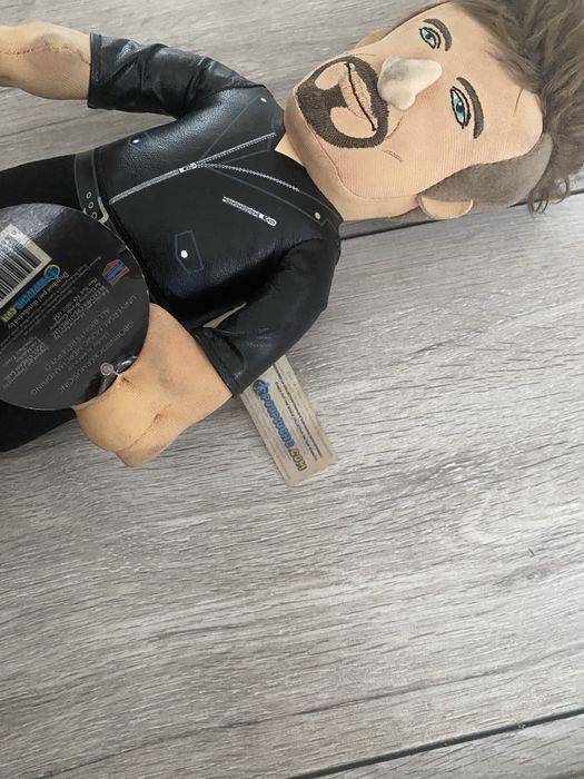 Hallyday  Johnny postać lalka  pluszowa figura nowa