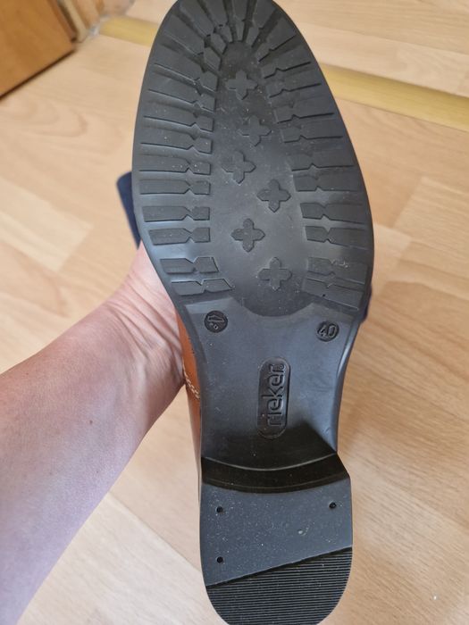 Kozaki 40 Rieker skóra