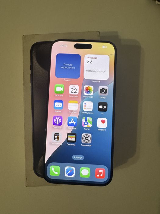 iPhone 15 pro max 512gb фіз сім