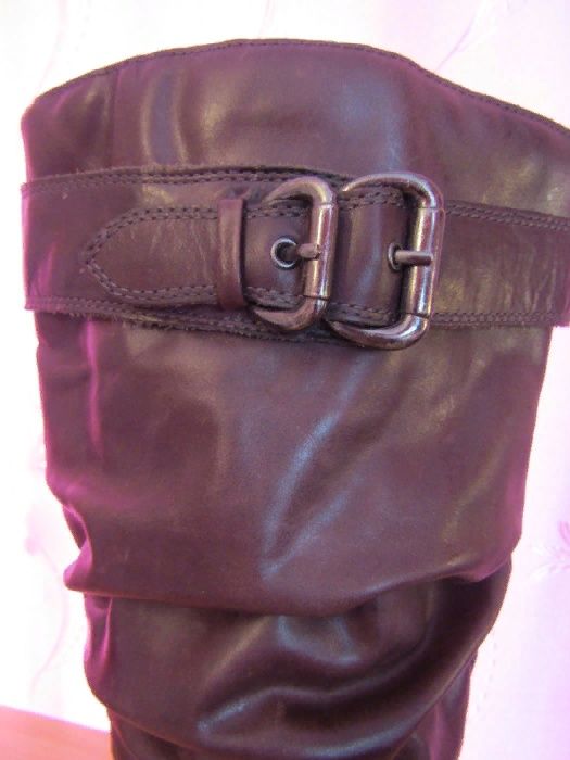 Сапоги женские кожаные демисезонные ALDO, 39 р-р