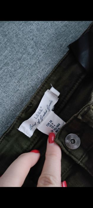 Jeansy rurki damskie S