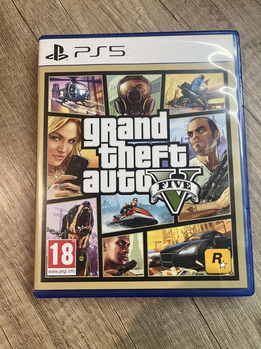 Диск GTA 5 для приставки ps 5