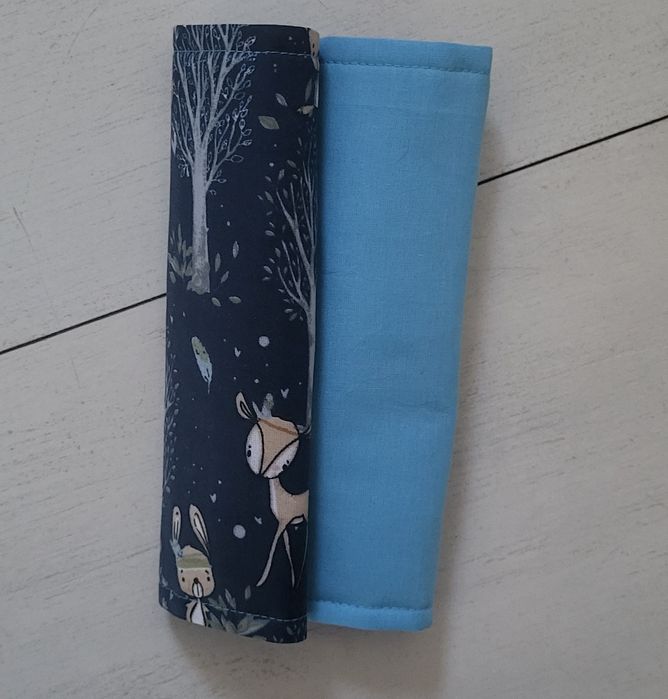 Ochraniacze na pasy. Komplet bawełniany.