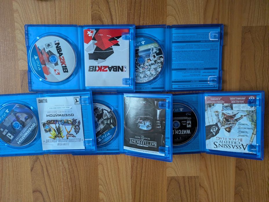 Ігри игры диски на PS4 PS5 Watch Dogs Battlefront Overwatch