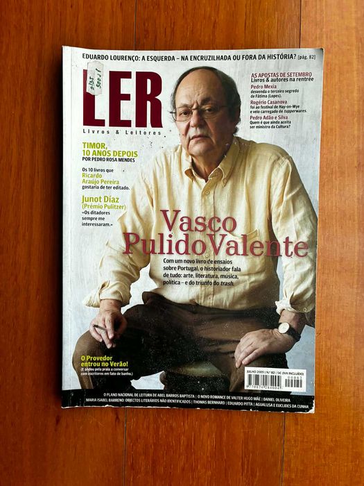 Revista LER: Vasco Pulido Valente