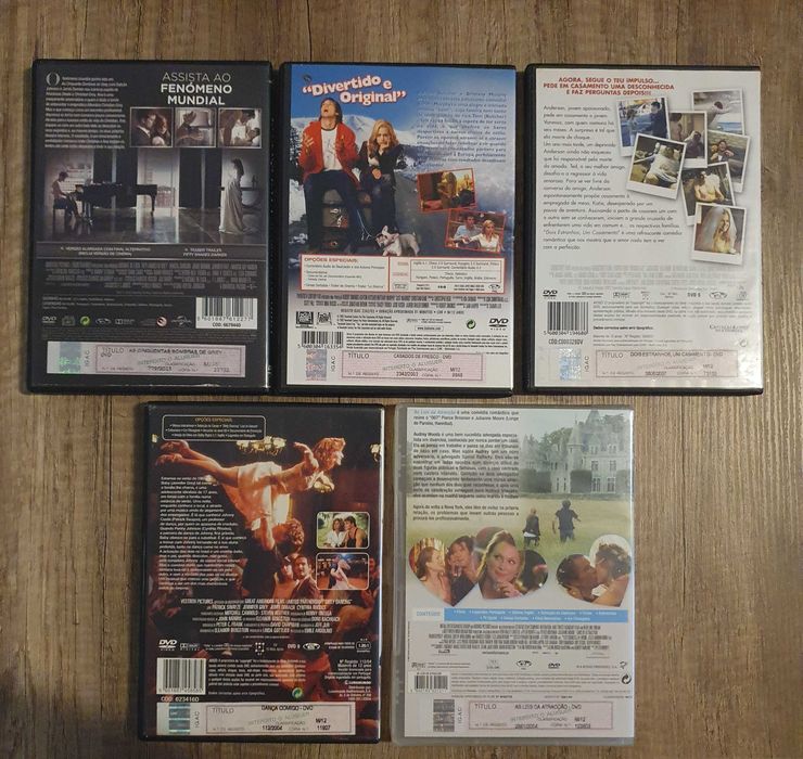 PACK Filmes Romance & Comédia | Dirty Dancing + 50 Sombras + Outros