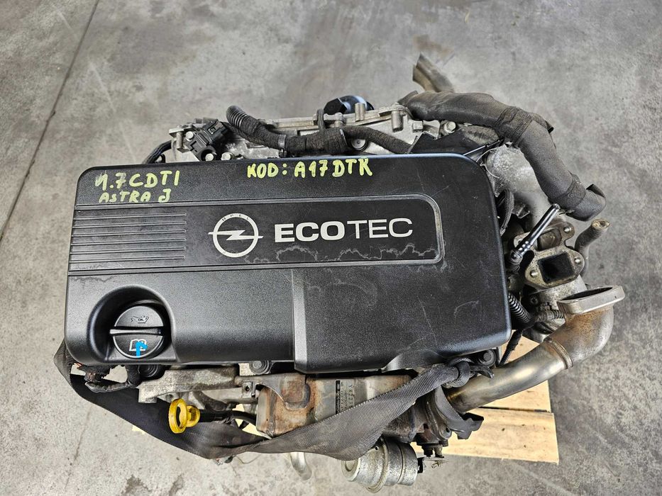 Silnik kompletny OPEL ASTRA J 1.7 CDTI A17DTR