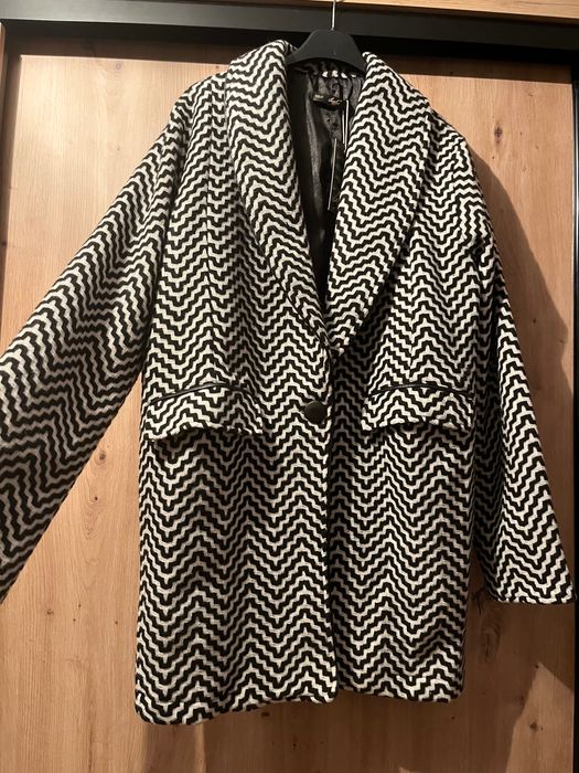 Okazja Płaszcz damski przejściowy oversize S