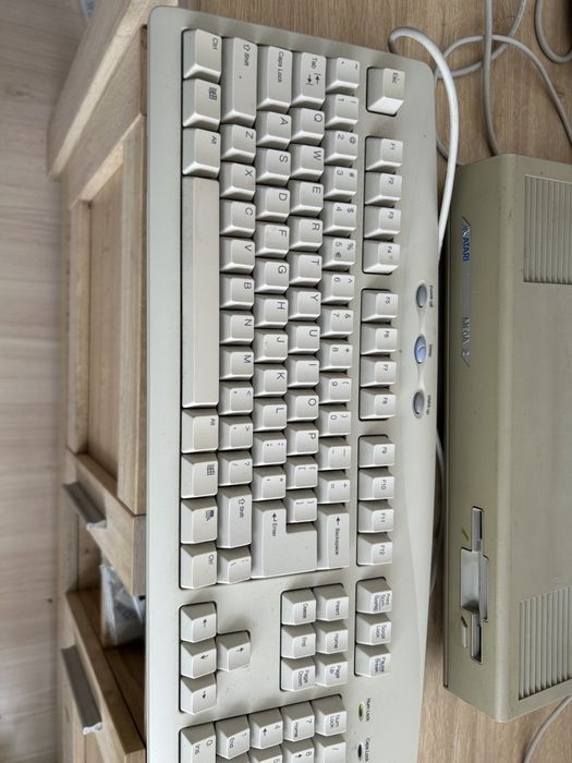 Atari mega 2 + bliter , zestaw