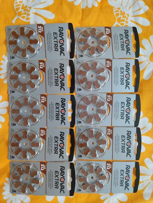 Baterie do aparatów słuchowych