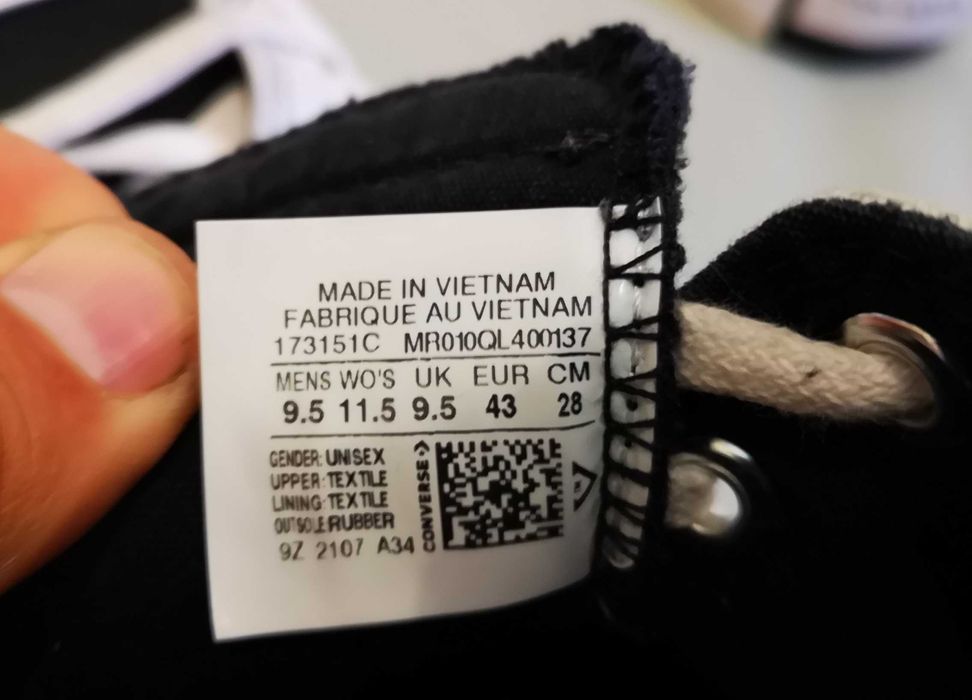 Converse UNT1TL3D, tamanho 43