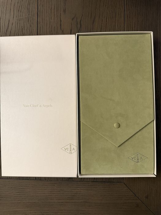 Van Cleef łańcuszek 20 koniczynek czarne i bransoletka