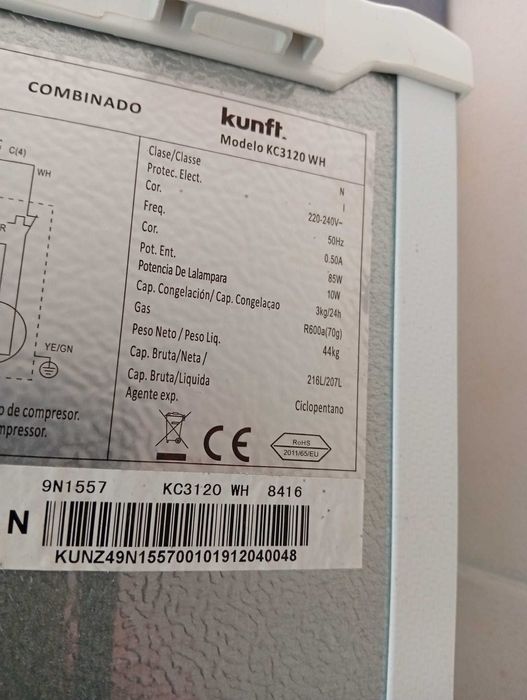 Frigorificos brancos x2