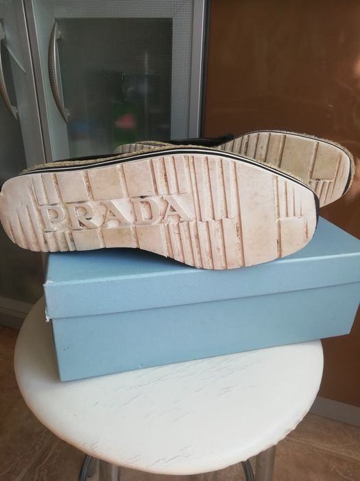 Лоферы, туфли Prada