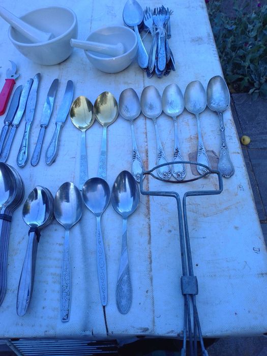 Сервиз чайный советский, столовая посуда