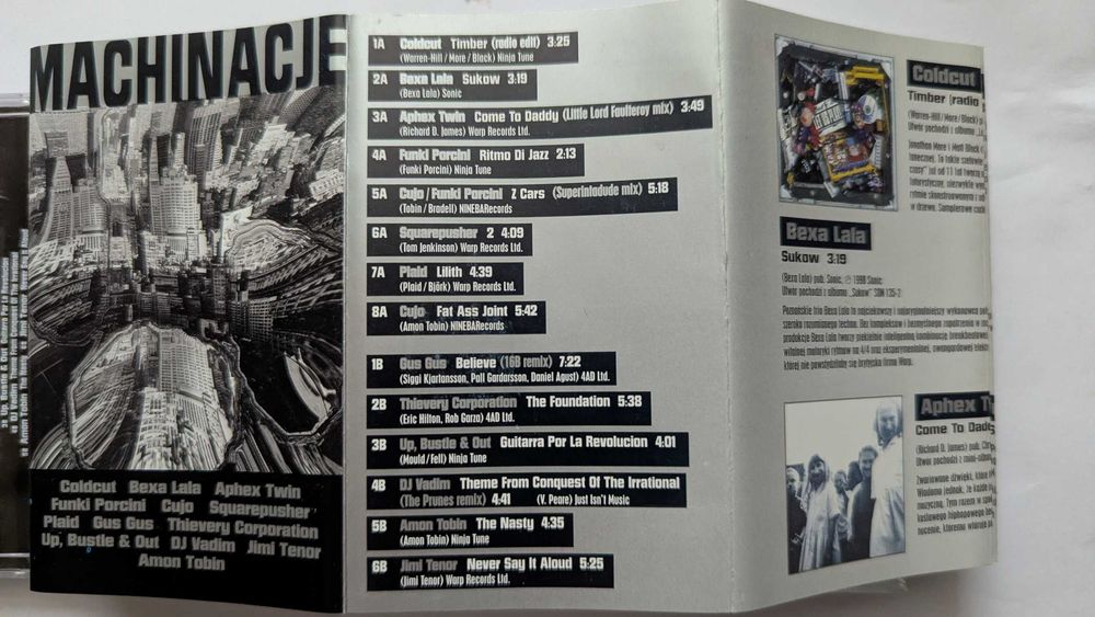 Machinacje 1998 VA składanka magazynu Machina
