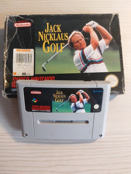 Jogo Jack Nicklaus Golf para Super Nintendo (SNES)