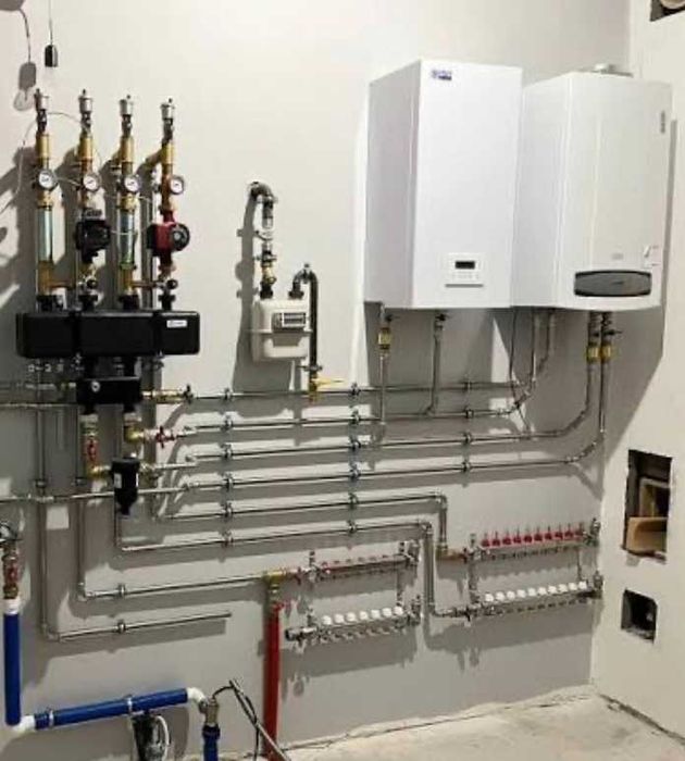 монтаж сантехніки, опалення, електрики