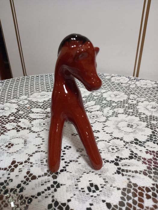 Керамічний коник, Васильківська майолика, 60х рокіа