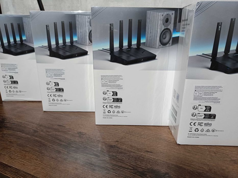 Wi-Fi роутер GL.iNet Flint 3e GL-BE6500, WiFi-7 2.5G OpenWrt VPN USB