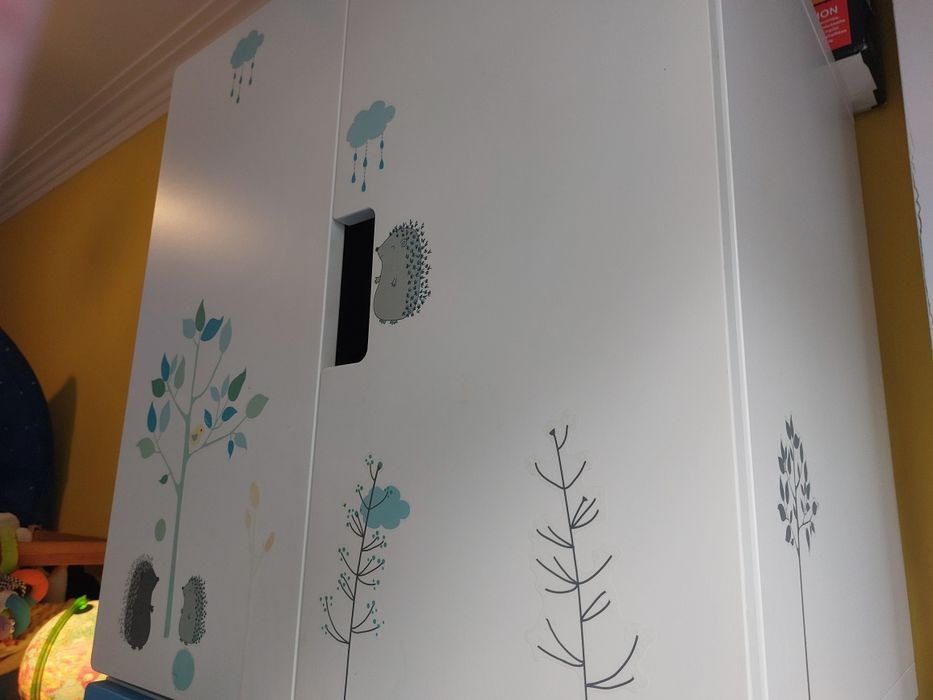 Roupeiro pequeno SMASTAD ikea de criança,  possivel fazer conjunto