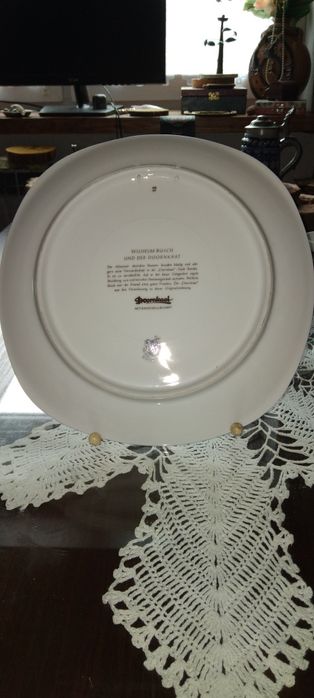 Autorska grafika na bavarskiej porcelanie