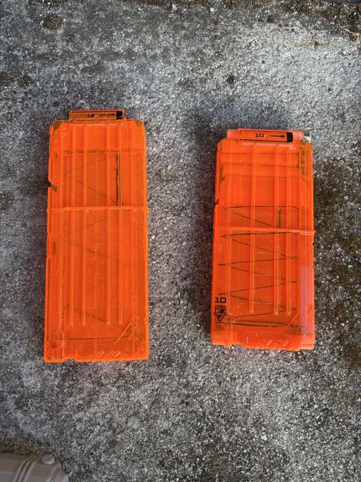 Conjunto de armas nerf e acessorios