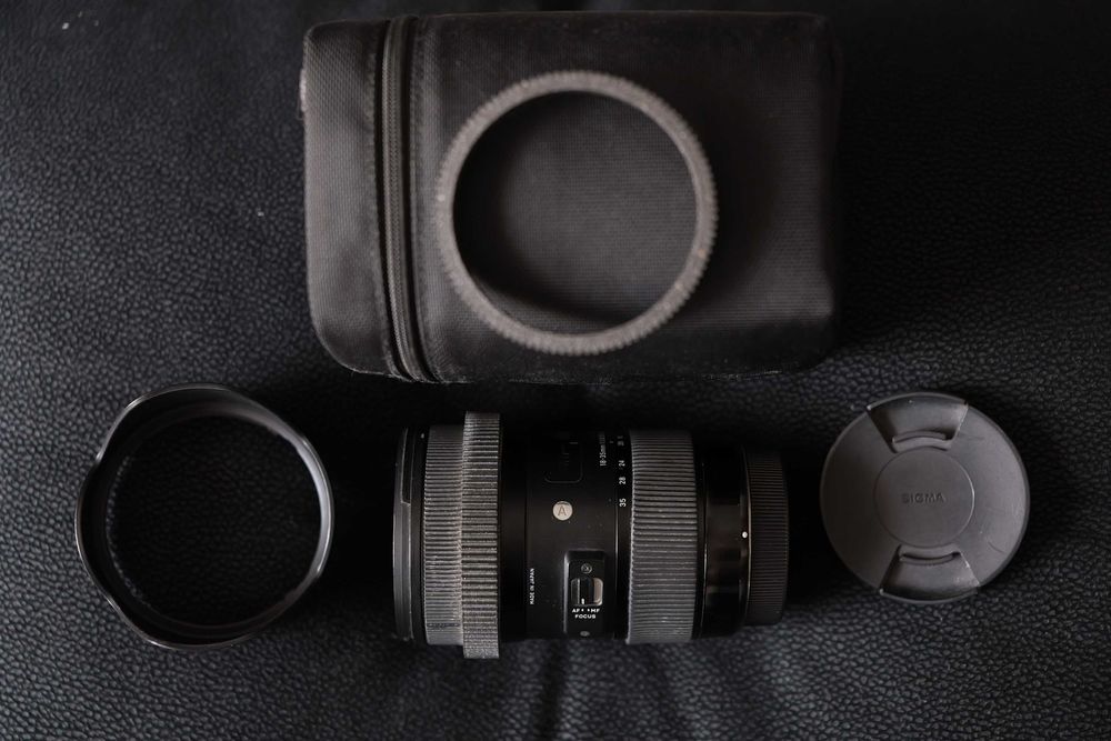 Sigma 18-35mm f/1.8 DC HSM Art – Canon EF | zestaw pod film