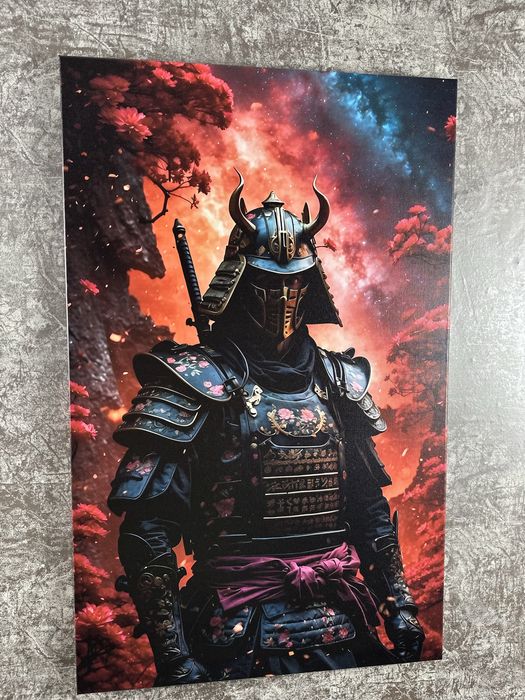 Картина на холсте самурай