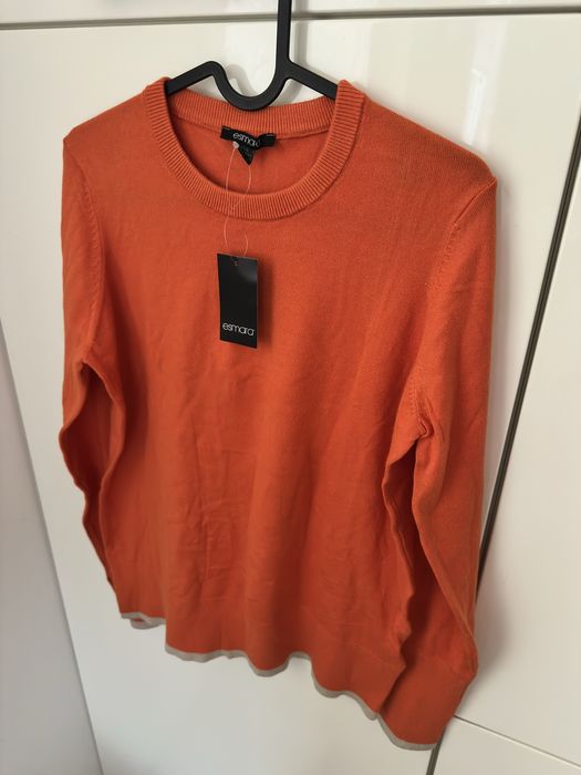 Nowy pomarańczowy sweter esmara M/L