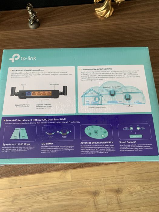 Router sieciowy WiFi TP-Link C64
