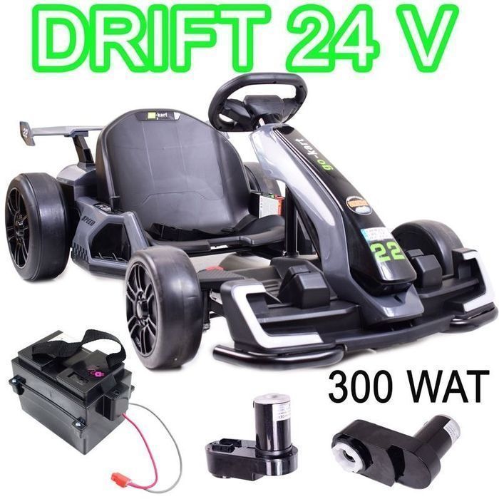 Szybki Driftujący Gokart Na Akumulator 24 V, Regulowana Rama/Ahl007