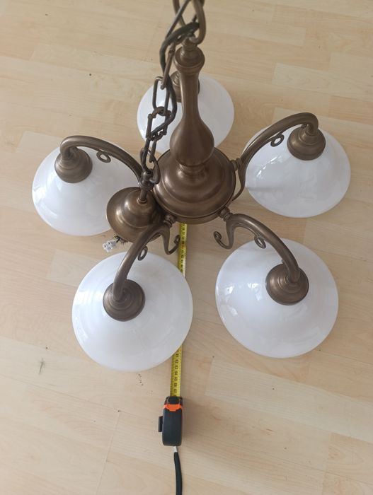 Бронзовая люстра