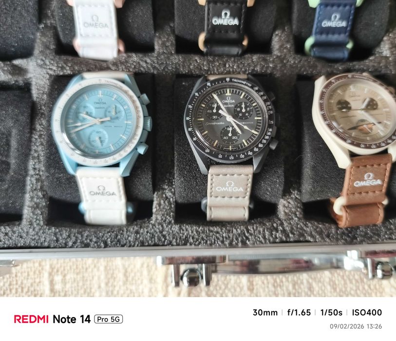 colecção Relógios Omega swatch