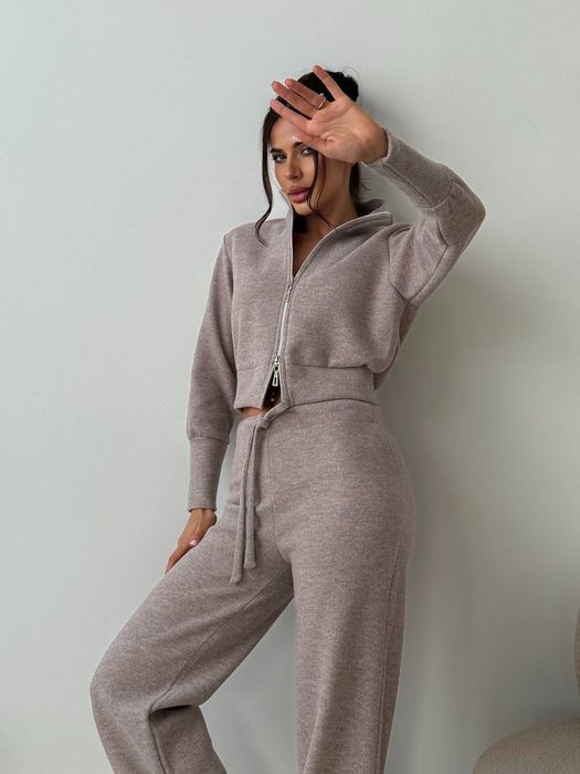 Кашеміровий костюм штани палацо