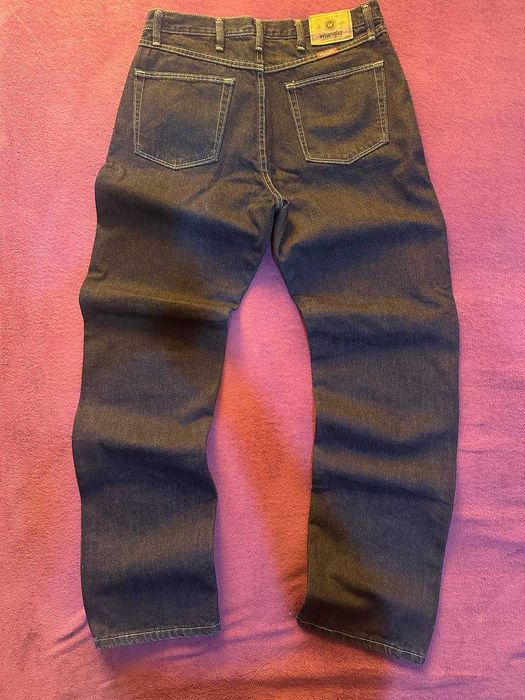 Джинси, темносині, Wrangler, regular, 34р