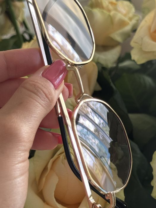 Модні окуляри. Octagon. Окуляри з градієнтом. Сонцезахисні окуляри.