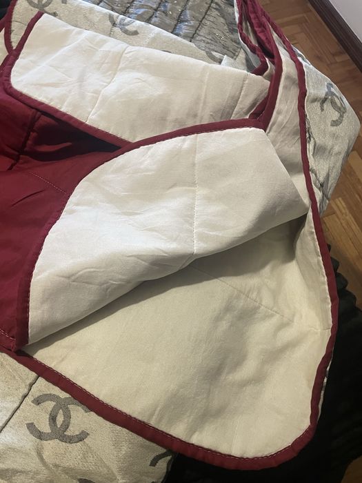 edredom casal +2 almofadas novo